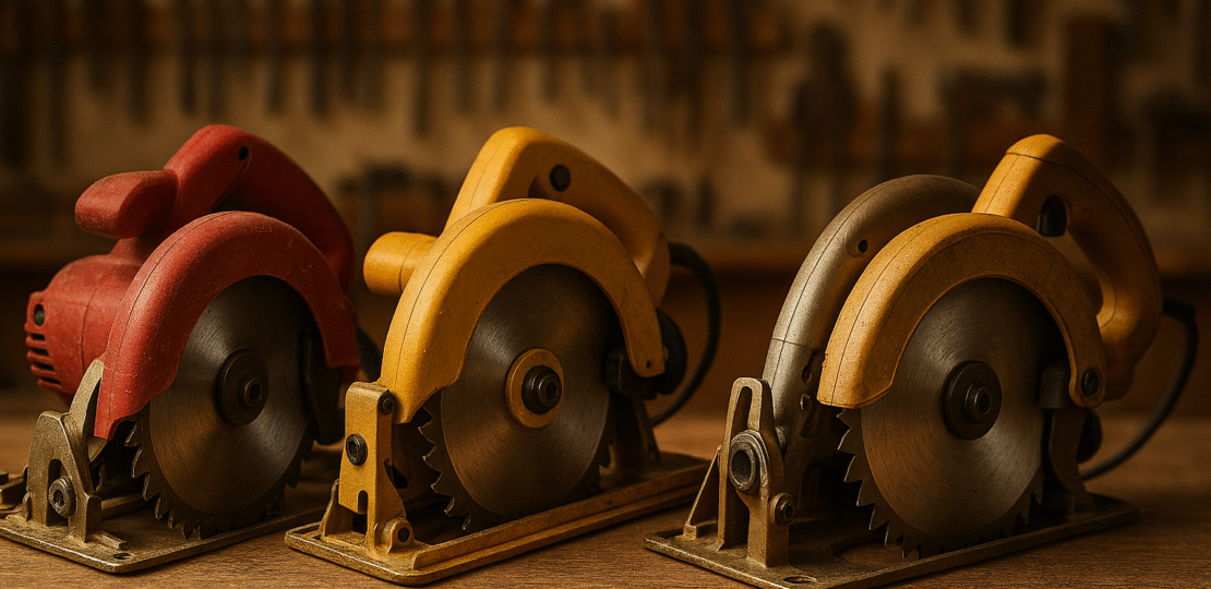 Preciso que faça uma imagem com três serras circul